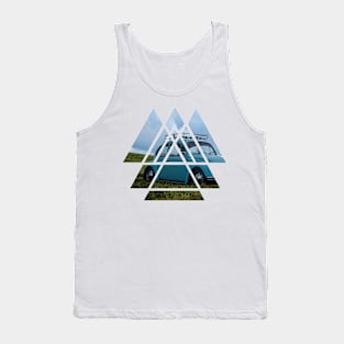 Scared Geometry Triangles Tank Top